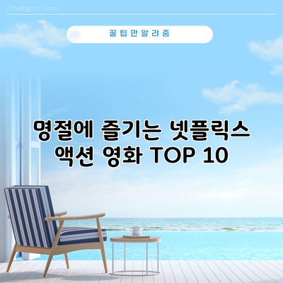 명절에 즐기는 넷플릭스 액션 영화 TOP 10